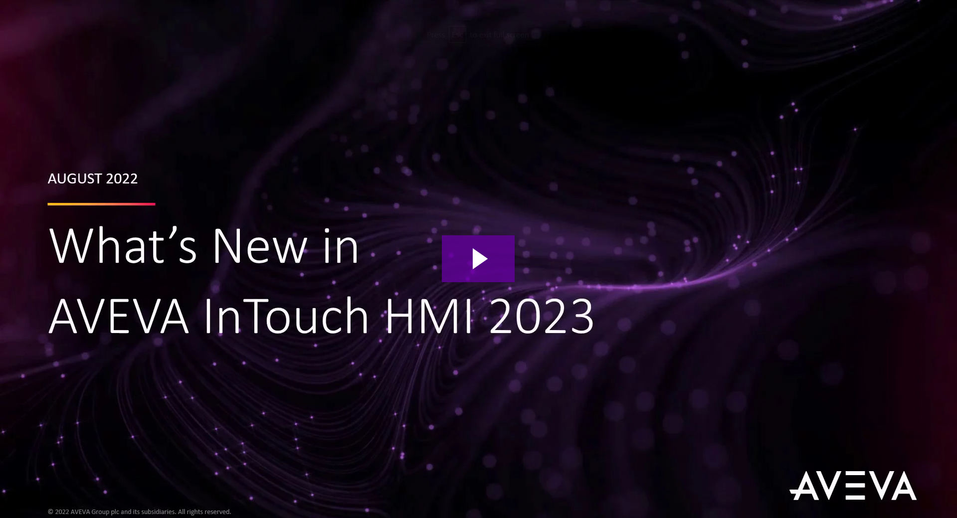 What’s New in AVEVA InTouch HMI 2023